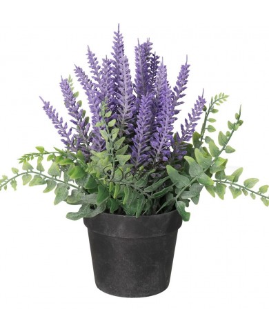 WRZOS W DONICZCE SZTUCZNE KWIATY ROŚLINY 23 CM