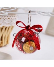 BOMBKA AKRYLOWA 12 CM - KULA PLASTIKOWA DECOUPAG