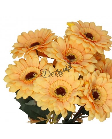 SZTUCZNE KWIATY JAK ŻYWE GERBERA 40CM JAKOŚĆ PREMIUM