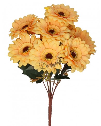 SZTUCZNE KWIATY JAK ŻYWE GERBERA 40CM JAKOŚĆ PREMIUM