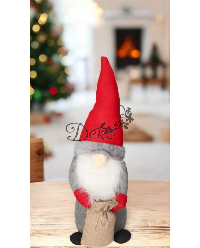 SKRZAT KRASNAL MIKOŁAJ Z WORKIEM ŚWIĄTECZNY DUŻY