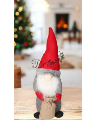 SKRZAT KRASNAL MIKOŁAJ Z WORKIEM ŚWIĄTECZNY DUŻY