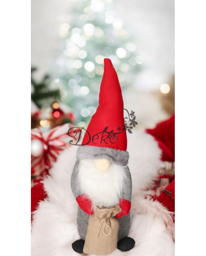 SKRZAT KRASNAL MIKOŁAJ Z WORKIEM ŚWIĄTECZNY DUŻY