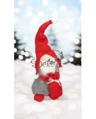 SKRZAT KRASNAL MIKOŁAJ Z WORKIEM ŚWIĄTECZNY DUŻY