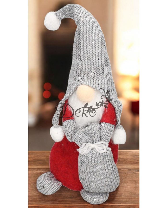 SKRZAT KRASNAL MIKOŁAJ Z WORKIEM ŚWIĄTECZNY DUŻY