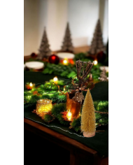 CHOINKA SZTUCZNA DRZEWKO ŚWIĄTECZNE OZDOBA 23CM