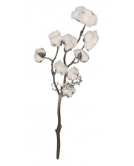 GAŁĄZKA DEKORACYJNA BAWEŁNA GAŁĄZKI BAWEŁNY STROIK 46 CM