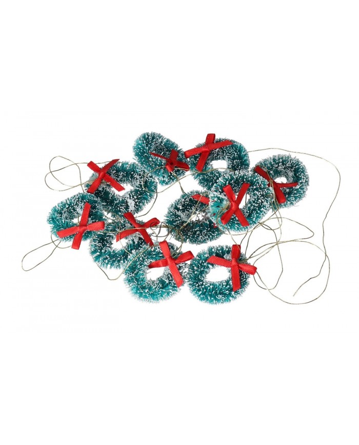 BOMBKI NA CHOINKĘ STROIK BOMBKI CHOINKOWE 10SZT WIANEK