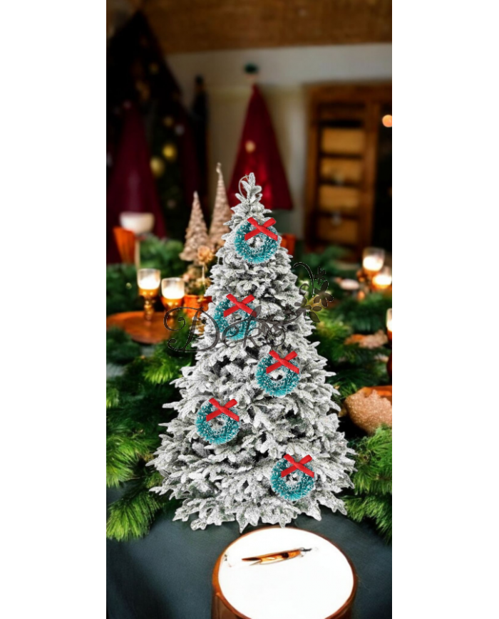 BOMBKI NA CHOINKĘ STROIK BOMBKI CHOINKOWE 10SZT WIANEK