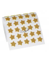 GWIAZDKI NA PRZYLEPCU PIANKOWE 50SZT 2CM DŻETY