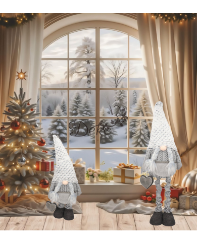 SKRZAT KRASNAL ŚWIĄTECZNY TELESKOPOWY DUŻY 105CM