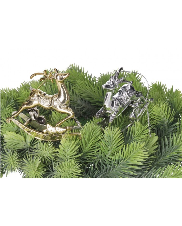 BOMBKI NA CHOINKĘ STROIK RENIFER ZAWIESZKA STROIK