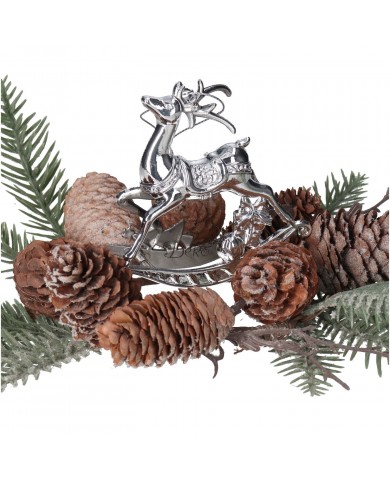 BOMBKI NA CHOINKĘ STROIK RENIFER ZAWIESZKA STROIK