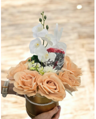 FLOWER BOX PUDEŁKO NA DZIEŃ BABCI + SKARPETKI