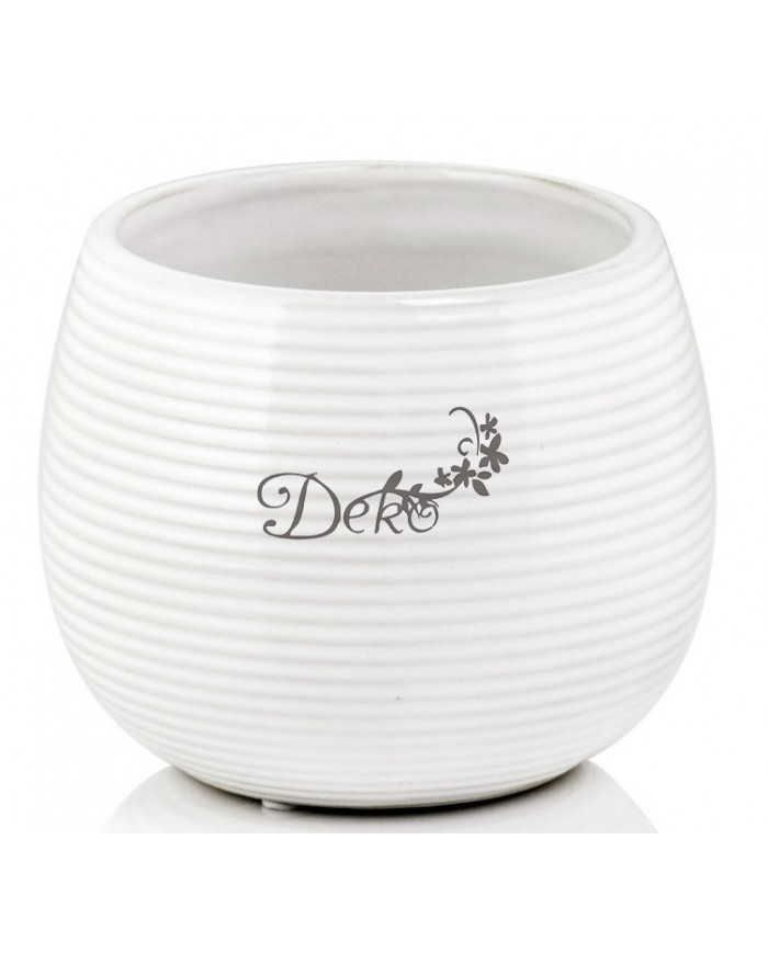 DONICZKA OSŁONKA CERAMICZNA NOWOCZESNA 15CM