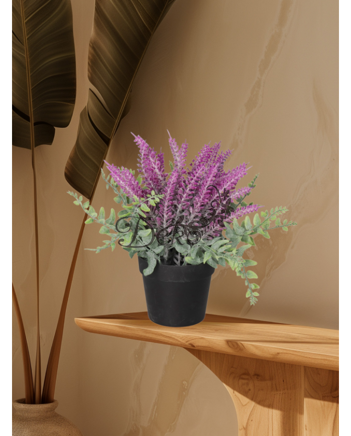 WRZOS W DONICZCE SZTUCZNE KWIATY ROŚLINY 23 CM