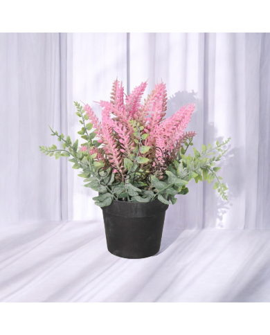 WRZOS W DONICZCE SZTUCZNE KWIATY ROŚLINY 23 CM