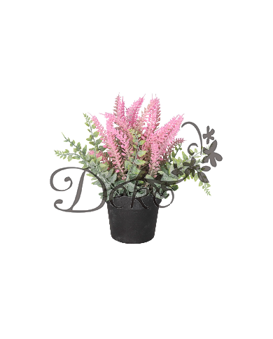 WRZOS W DONICZCE SZTUCZNE KWIATY ROŚLINY 23 CM