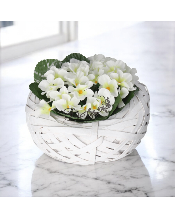 SZTUCZNE KWIATY JAK ŻYWE FIOŁEK FIOŁKI WYSOKA JAKOŚĆ 20CM