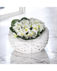 SZTUCZNE KWIATY JAK ŻYWE FIOŁEK FIOŁKI WYSOKA JAKOŚĆ 20CM