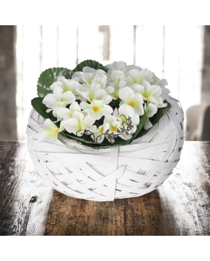 SZTUCZNE KWIATY JAK ŻYWE FIOŁEK FIOŁKI WYSOKA JAKOŚĆ 20CM