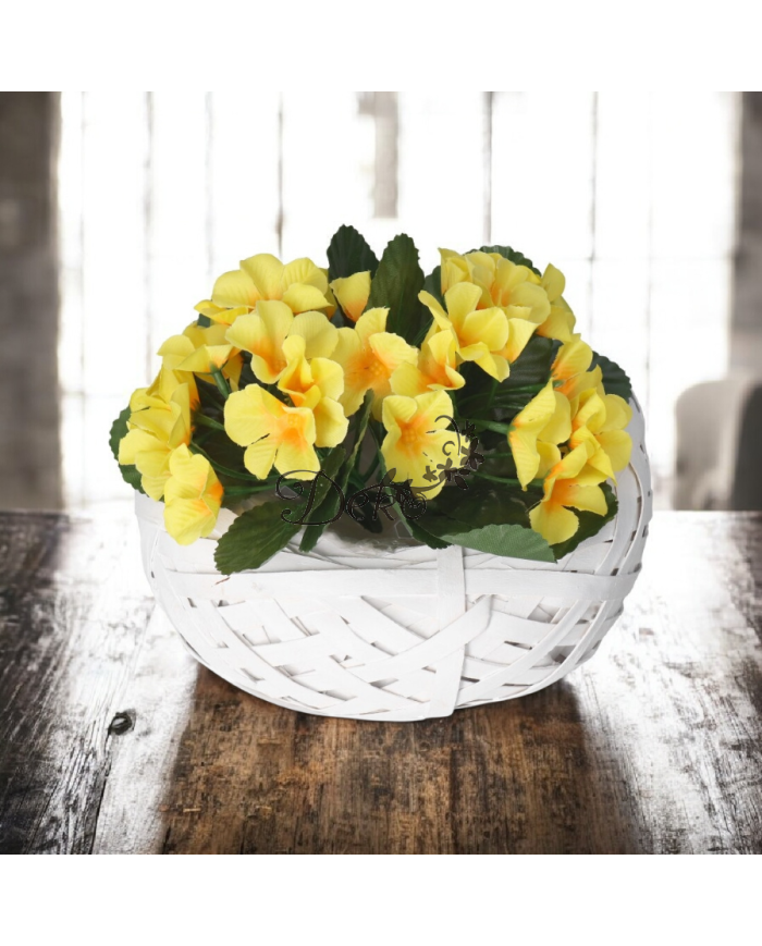 SZTUCZNE KWIATY JAK ŻYWE FIOŁEK FIOŁKI WYSOKA JAKOŚĆ 20CM