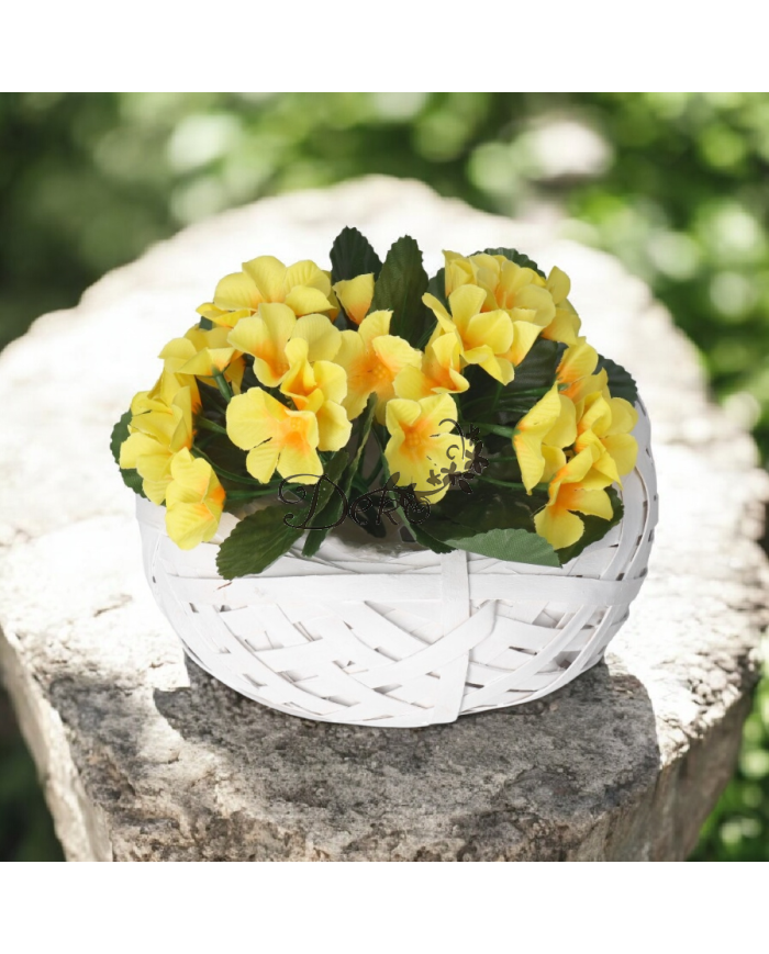 SZTUCZNE KWIATY JAK ŻYWE FIOŁEK FIOŁKI WYSOKA JAKOŚĆ 20CM