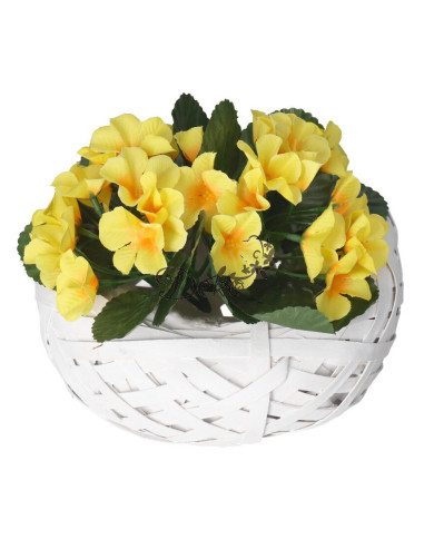 SZTUCZNE KWIATY JAK ŻYWE FIOŁEK FIOŁKI WYSOKA JAKOŚĆ 20CM