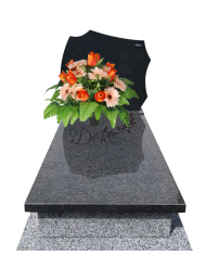 STROIK NA GRÓB KOMPOZYCJA DUŻA SZTUCZNE KWIATY
