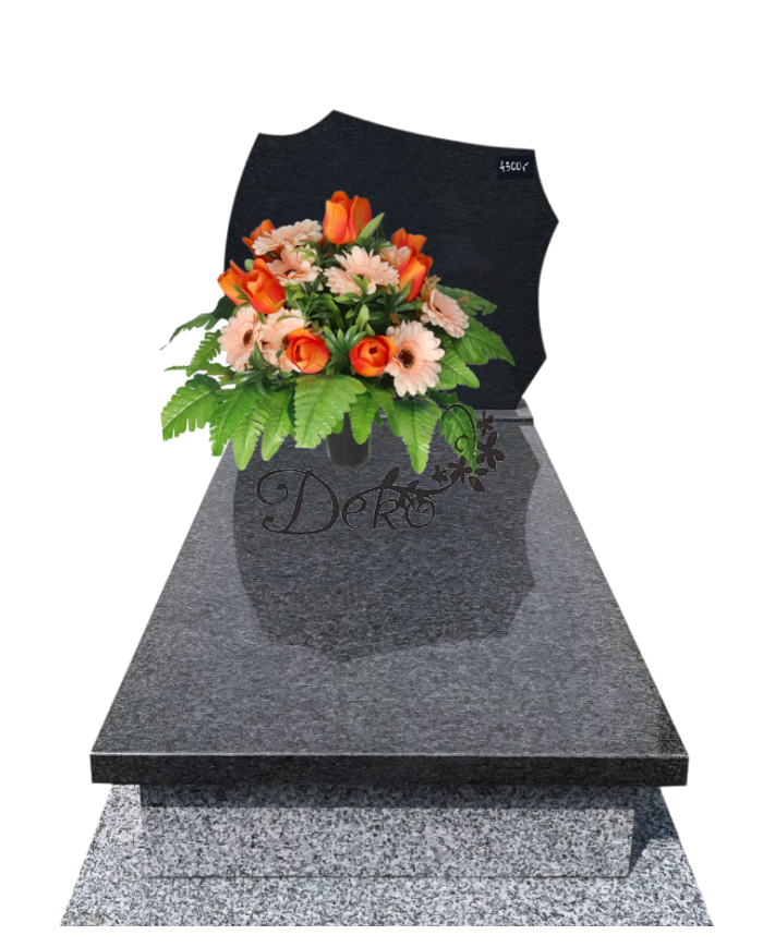 STROIK NA GRÓB DUŻY KOMPOZYCJA SZTUCZNE KWIATY DO WAZONU