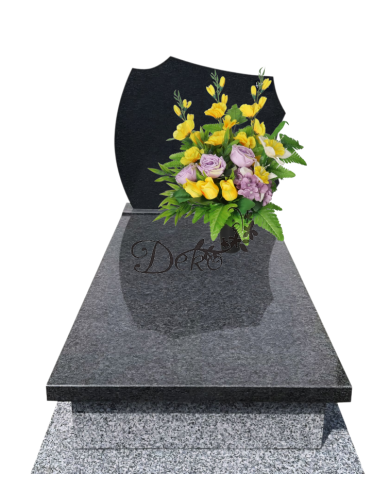 STROIK NA GRÓB DUŻY KOMPOZYCJA SZTUCZNE KWIATY DO WAZONU