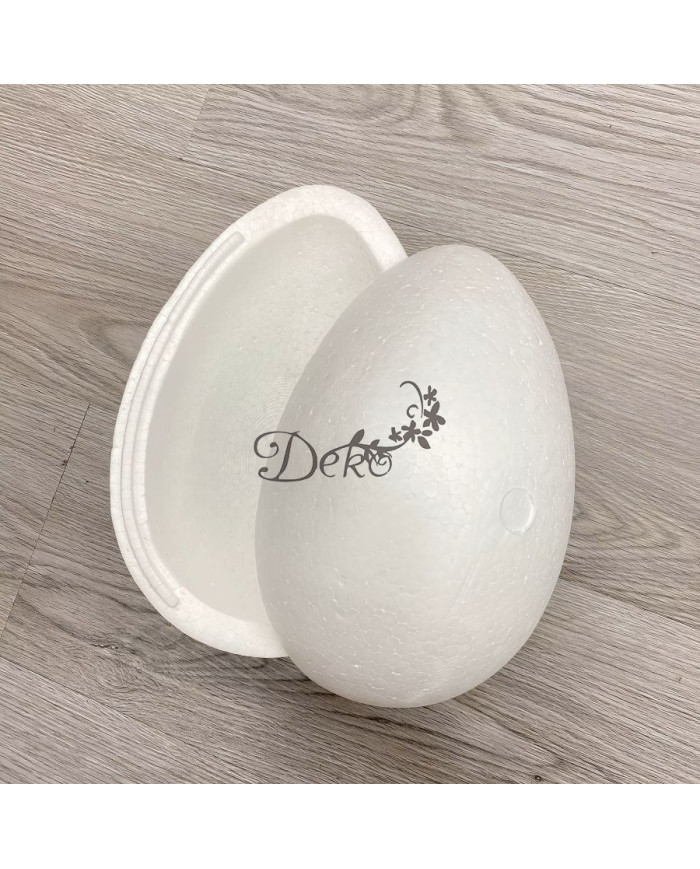 Jajko styropianowe 30 cm otwierane jajka jajo ozdoba dekoracja Wielkanoc