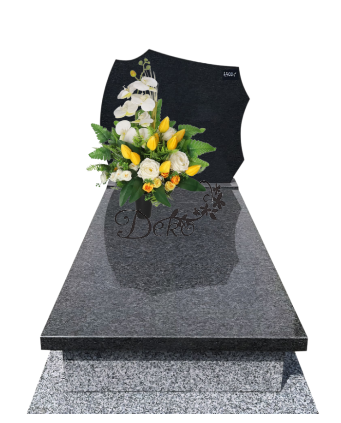 STROIK NA GRÓB DUŻY KOMPOZYCJA SZTUCZNE KWIATY DO WAZONU