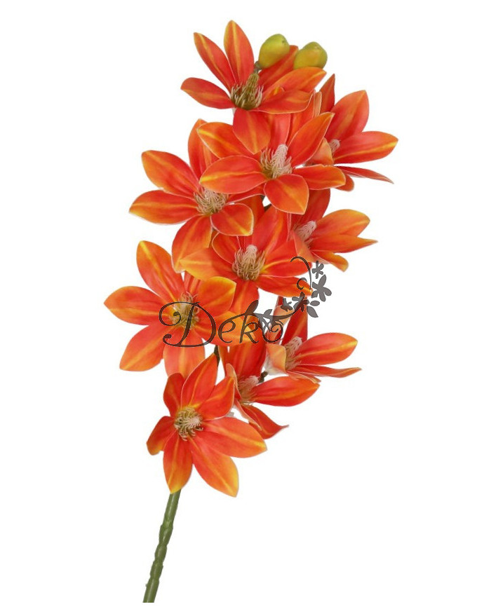 STORCZYK GUMOWANY POJEDYNCZY JAK ŻYWY 75CM SZTUCZNE KWIATY PREMIUM