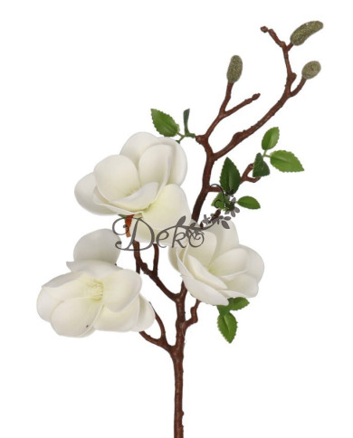 Magnolia piankowa jak żywa sztuczne kwiaty piankowe 86cm