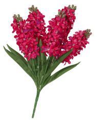 Hiacynty w bukiecie sztuczne kwiaty jak żywe 49cm