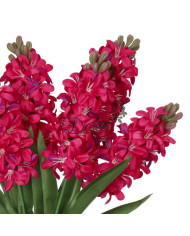 Hiacynty w bukiecie sztuczne kwiaty jak żywe 49cm