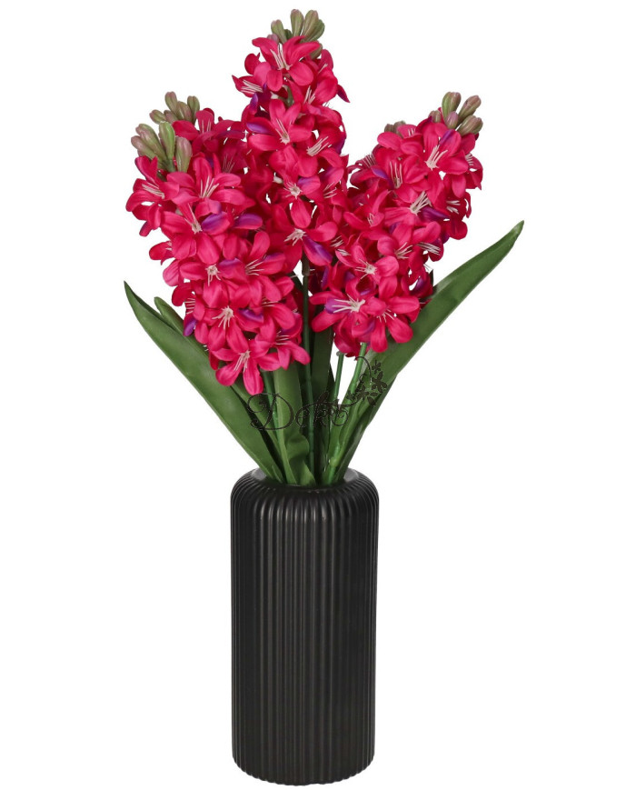 Hiacynty w bukiecie sztuczne kwiaty jak żywe 49cm