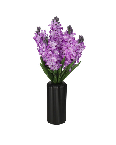 Hiacynty w bukiecie sztuczne kwiaty jak żywe 49cm