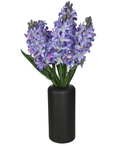 Hiacynty w bukiecie sztuczne kwiaty jak żywe 49cm
