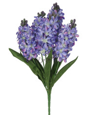 Hiacynty w bukiecie sztuczne kwiaty jak żywe 49cm