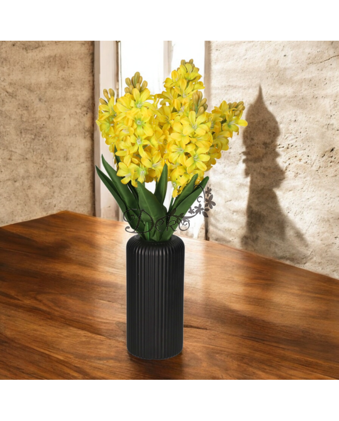 Hiacynty w bukiecie sztuczne kwiaty jak żywe 49cm