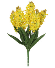 Hiacynty w bukiecie sztuczne kwiaty jak żywe 49cm