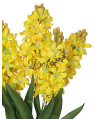 Hiacynty w bukiecie sztuczne kwiaty jak żywe 49cm