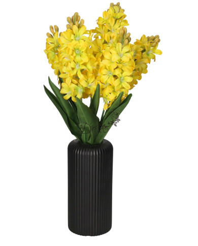 Hiacynty w bukiecie sztuczne kwiaty jak żywe 49cm
