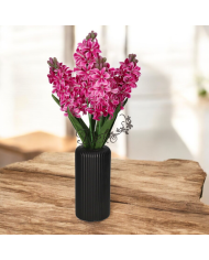 Hiacynty w bukiecie sztuczne kwiaty jak żywe 49cm