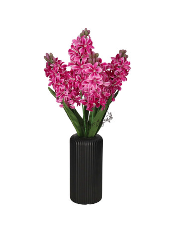 Hiacynty w bukiecie sztuczne kwiaty jak żywe 49cm