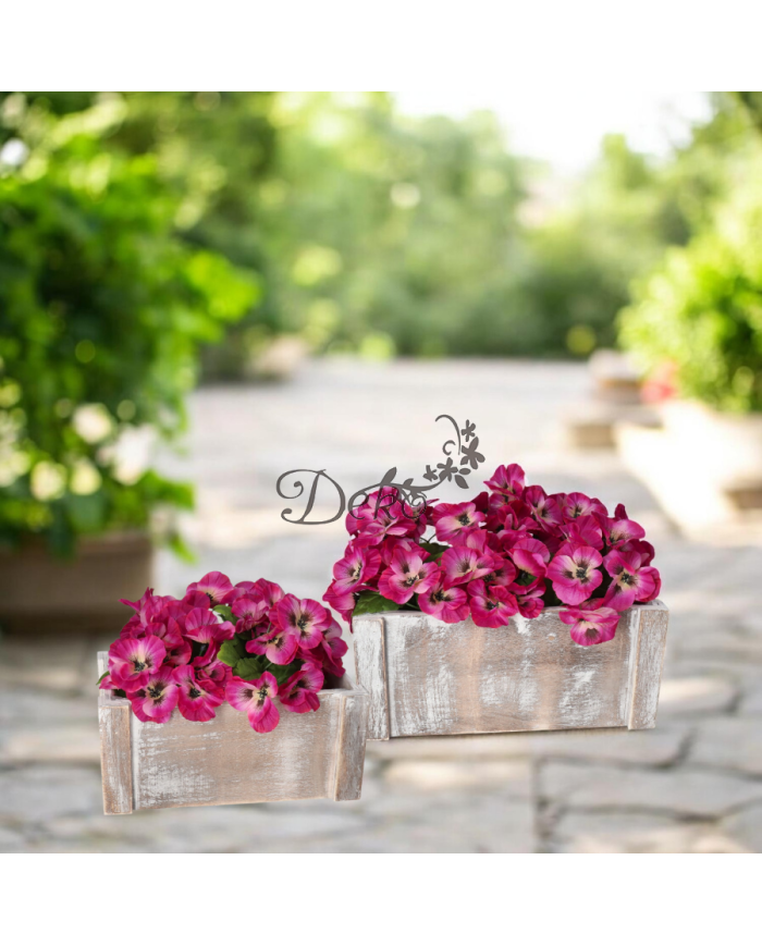 DONICZKA OSŁONKA DREWNIANA KORYTKO 2SZT