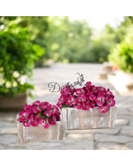 DONICZKA OSŁONKA DREWNIANA KORYTKO 2SZT