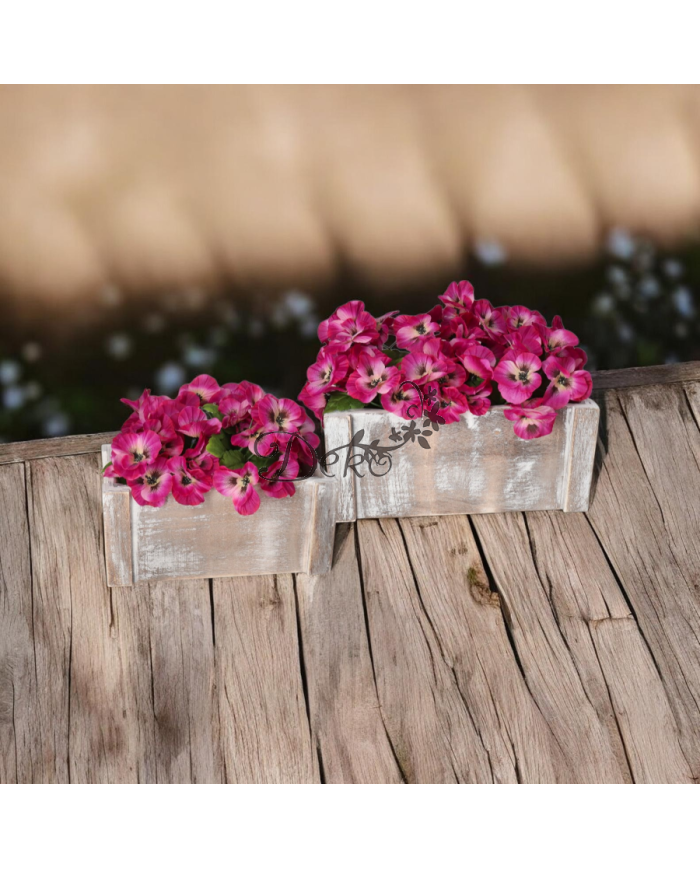 DONICZKA OSŁONKA DREWNIANA KORYTKO 2SZT